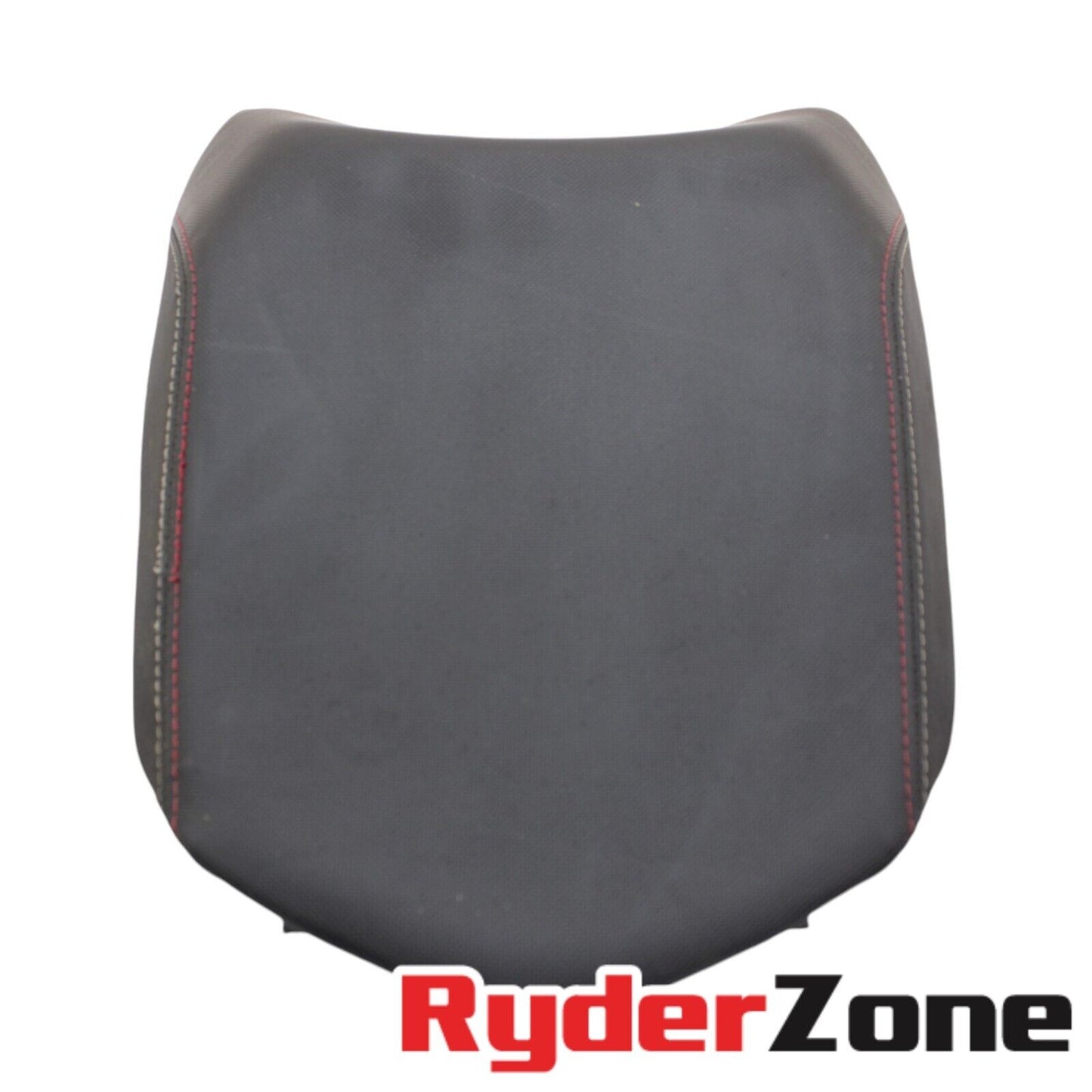 2018 - 2020 TRACER 900 PASSENGER SEAT REAR CUSHION PILLON BLACK W/ RED STICHING