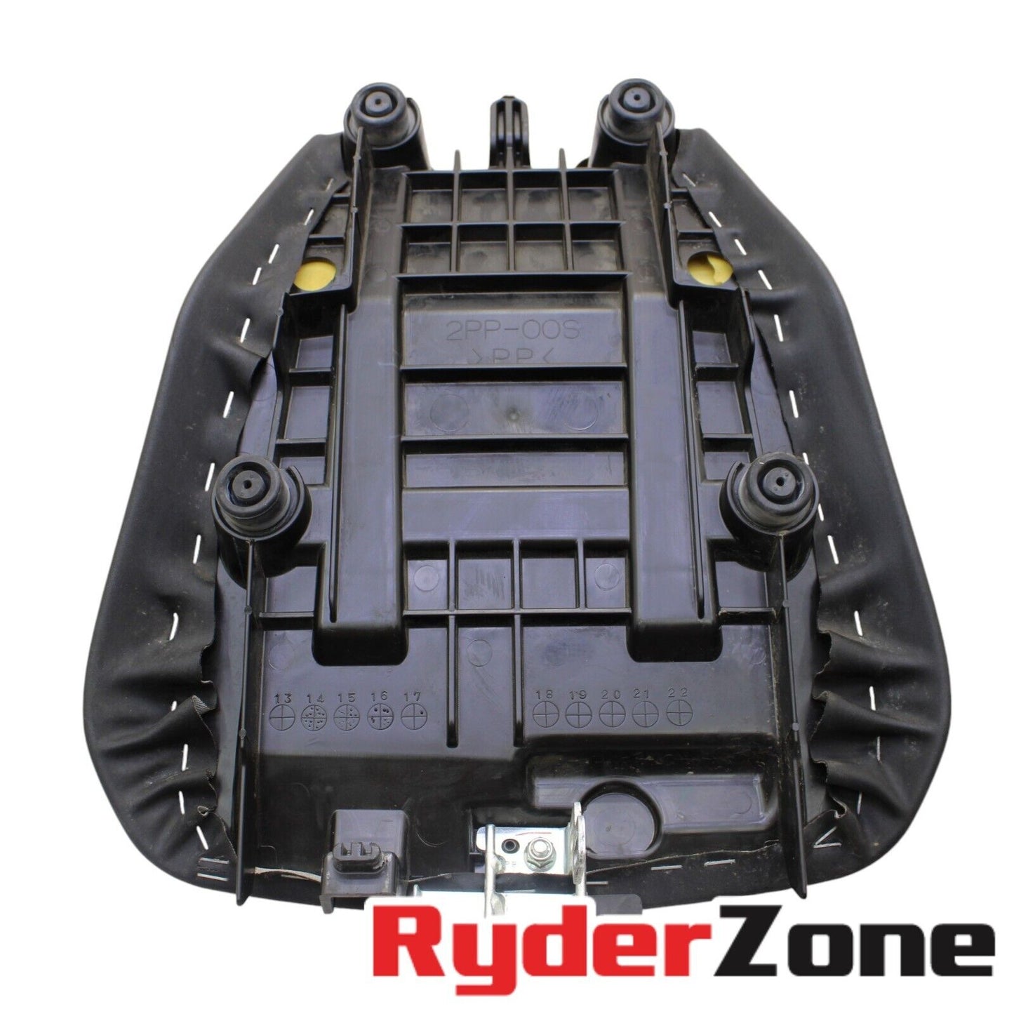 2018 - 2020 TRACER 900 FRONT SEAT CUSHION DRIVER PILLION BLACK STOCK