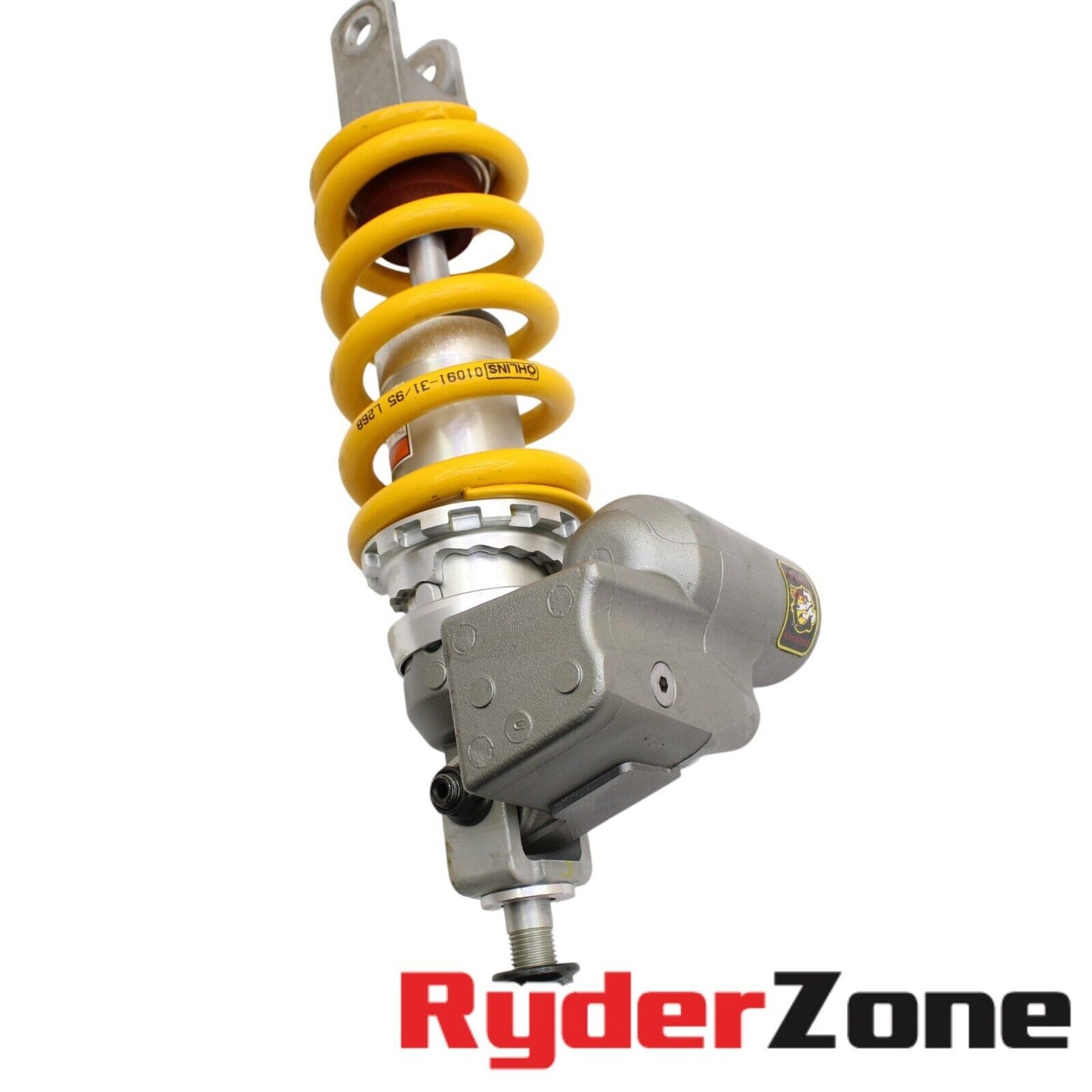 2006 2007 YAMAHA YZF R6 OHLINS SPRING REAR SHOCK YELLOW BACK SUSPENSION DAMPER