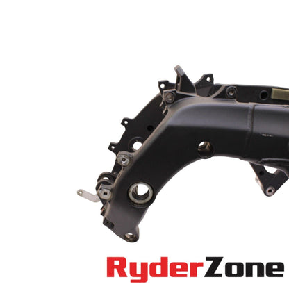 2006 2007 YAMAHA YZF R6 FRAME CHASSIS STRAIGHT BLACK MAIN