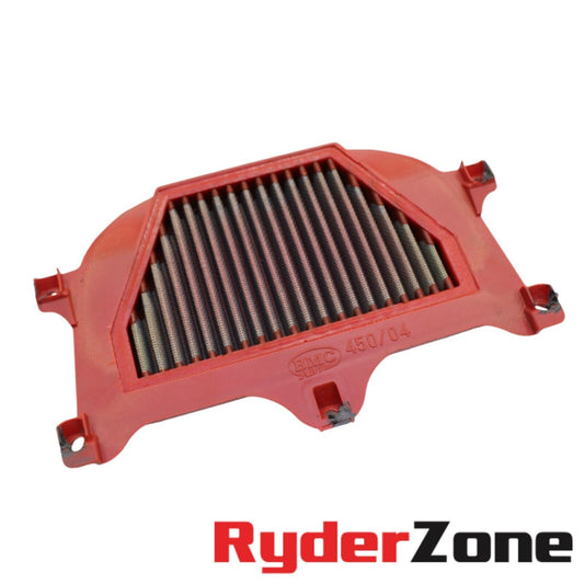 2006 2007 YAMAHA YZF R6 BMC AIR FILTER INTAKE RED