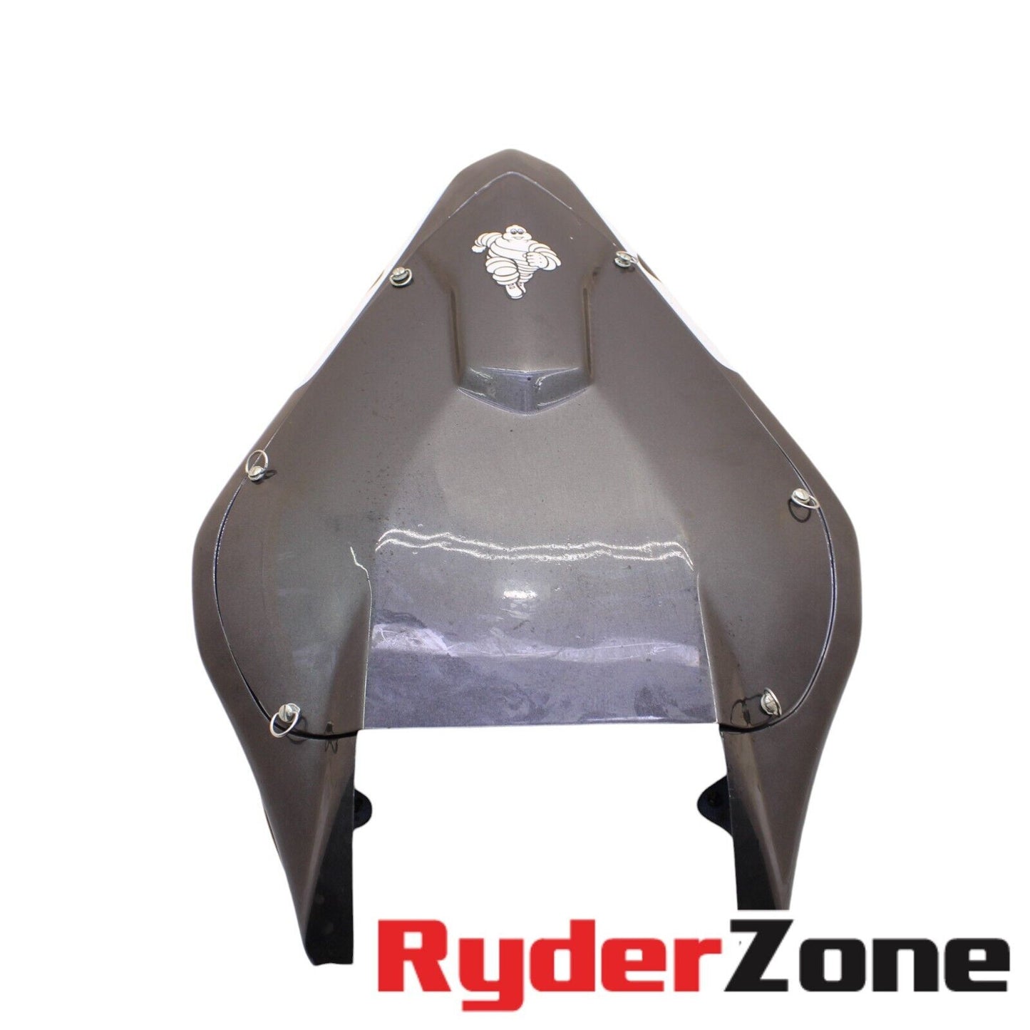 2006 2007 YAMAHA YZF R6 FAIRING SET TRACK PLASTIC KIT SILVER NOSE BELLY TAIL