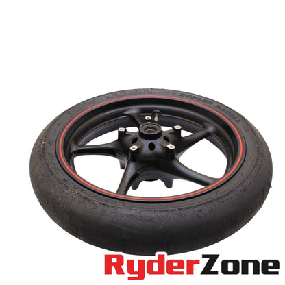 JUEGO DE RUEDAS YAMAHA YZF R6 2003 - 2012 NEUMÁTICOS DE PISTA RECTA DELANTEROS Y TRASEROS DUNLOP 