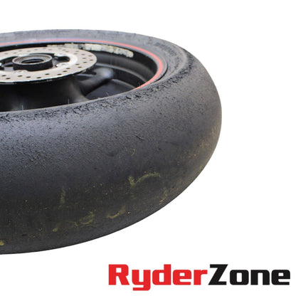 JUEGO DE RUEDAS YAMAHA YZF R6 2003 - 2012 NEUMÁTICOS DE PISTA RECTA DELANTEROS Y TRASEROS DUNLOP 