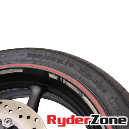 JUEGO DE RUEDAS YAMAHA YZF R6 2003 - 2012 NEUMÁTICOS DE PISTA RECTA DELANTEROS Y TRASEROS DUNLOP 