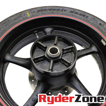 JUEGO DE RUEDAS YAMAHA YZF R6 2003 - 2012 NEUMÁTICOS DE PISTA RECTA DELANTEROS Y TRASEROS DUNLOP 
