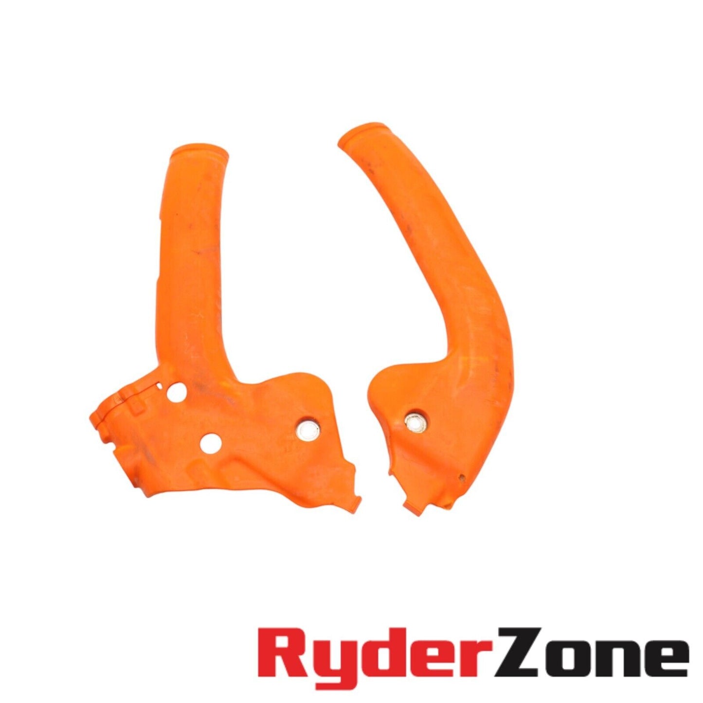 KTM 85SX - Orange Frame Guard Plastics Set - 2022 KTM 85 SX