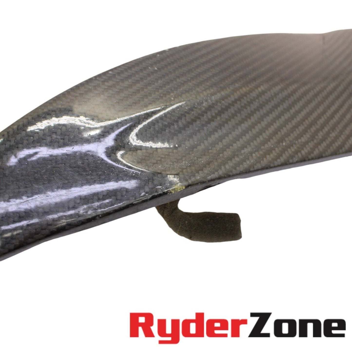 2006 2007 YAMAHA YZF R6 GAS TANK FAIRING *CARBON FIBER* FUEL PANEL TRIM RIGHT