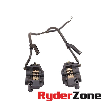 CONJUNTO DE MANGUETAS DE PINZA DE FRENO DELANTERA YAMAHA YZF R6 2006 - 2016 DERECHA IZQUIERDA DORADA 
