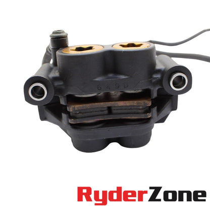 CONJUNTO DE MANGUETAS DE PINZA DE FRENO DELANTERA YAMAHA YZF R6 2006 - 2016 DERECHA IZQUIERDA DORADA 