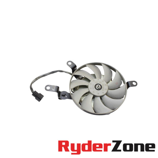 2006 2007 YAMAHA YZF R6 RIGHT ENGINE RADIATOR COOLING FAN MOTOR GREY STOCK