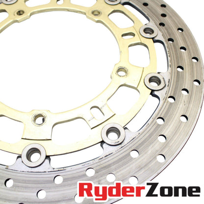 2006 2007 YAMAHA YZF R6 RUEDA DELANTERA LLANTA DISCO DE FRENO RECTO IZQUIERDO O DERECHO 