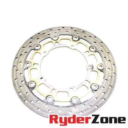 2006 2007 YAMAHA YZF R6 RUEDA DELANTERA LLANTA DISCO DE FRENO RECTO IZQUIERDO O DERECHO 