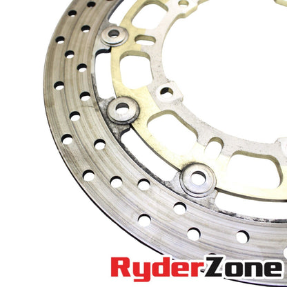 2006 2007 YAMAHA YZF R6 RUEDA DELANTERA LLANTA DISCO DE FRENO RECTO IZQUIERDO O DERECHO 