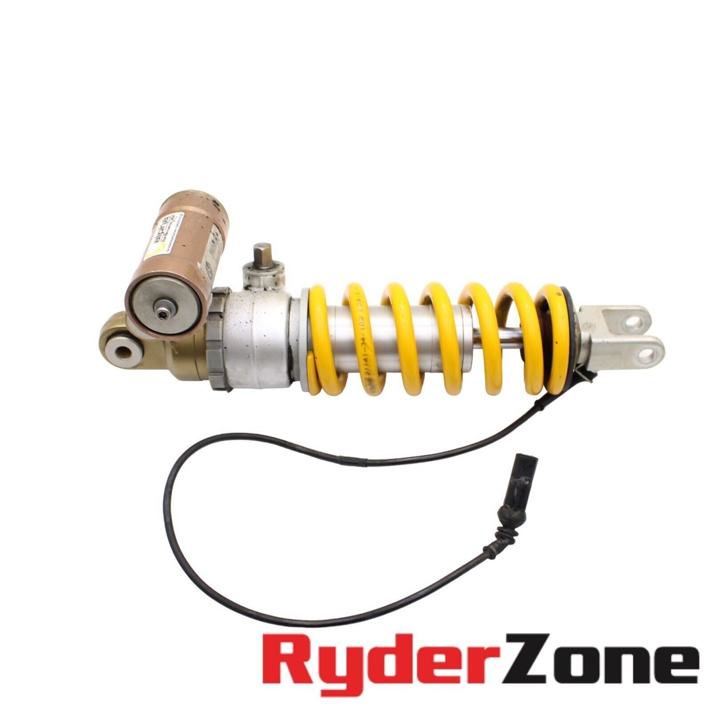 2012 - 2014 BMW HP4 REAR SHOCK BACK SUSPENSION YELLOW SPRING STRAIGHT