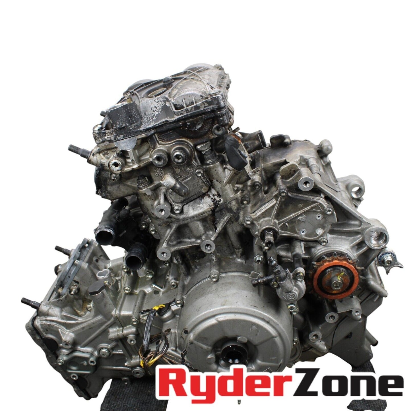 2020 - 2023 DUCATI PANIGALE V2 ENGINE MOTOR COMPLETE *FOR PARTS | BURN DAMAGED*