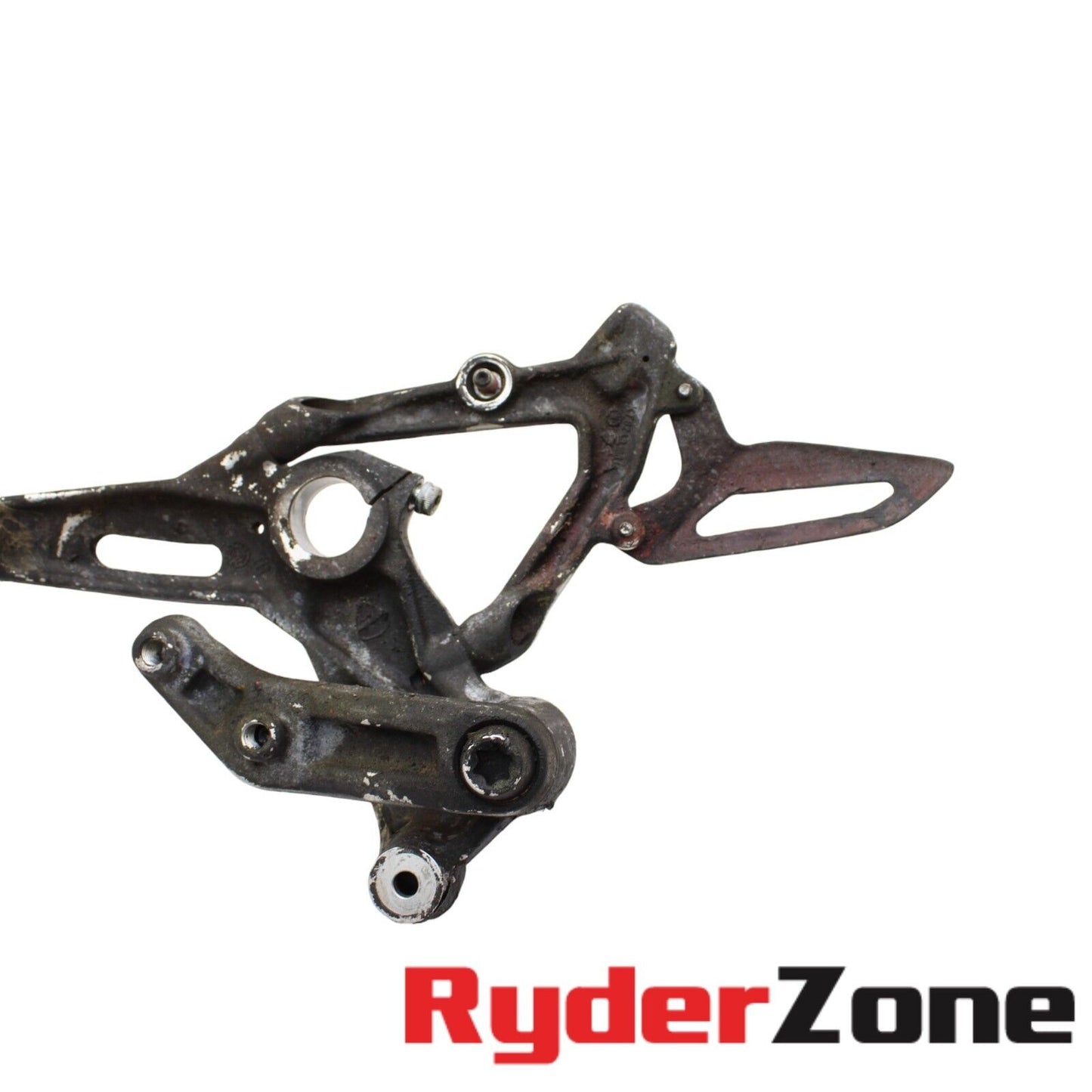 2020 - 2024 DUCATI PANIGALE V2 LEFT REARSET SHIFTER bracket mount *DAMAGED*