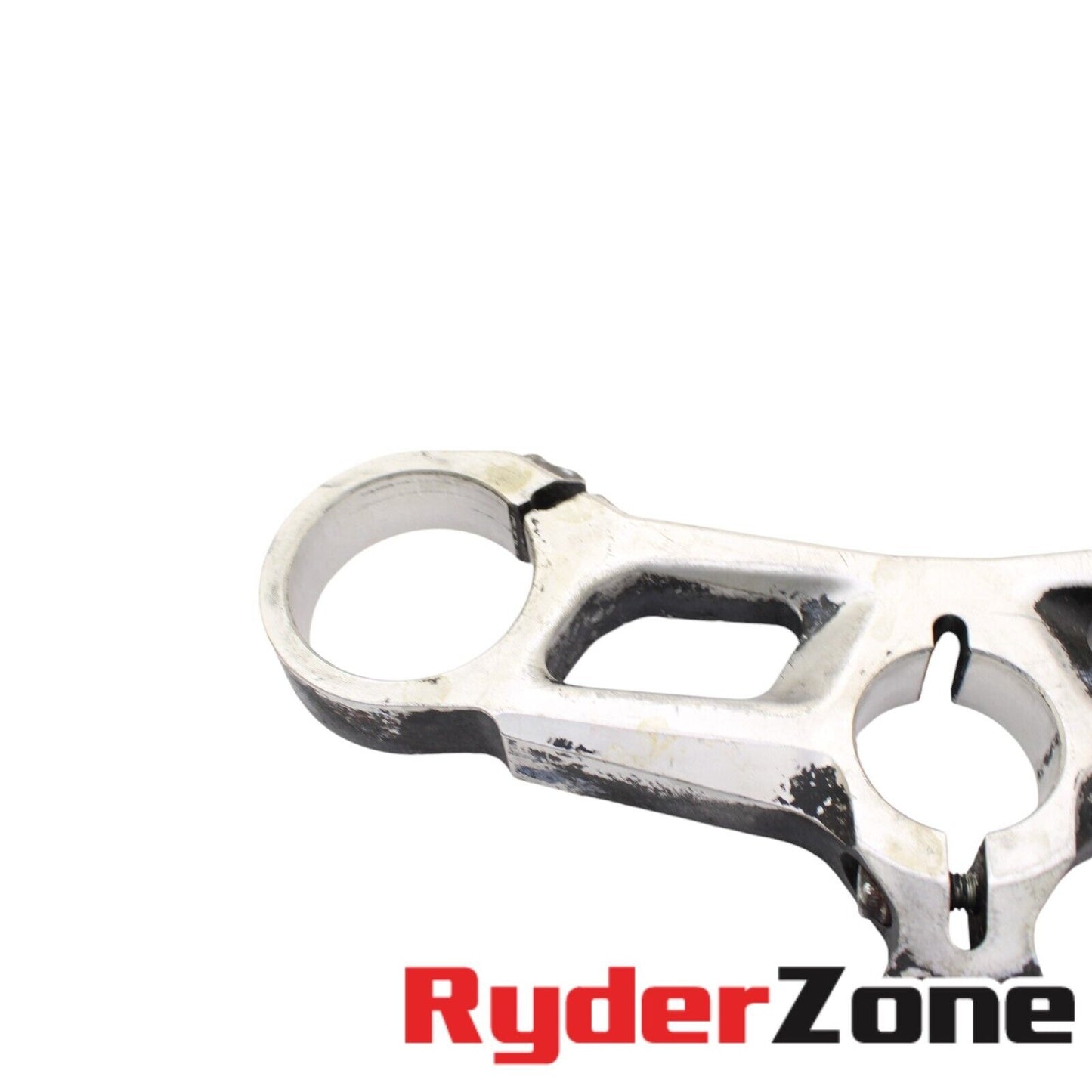 2020 - 2023 DUCATI PANIGALE V2 TRIPLE TREE CLAMP UPPER YOKE SILVER STOCK