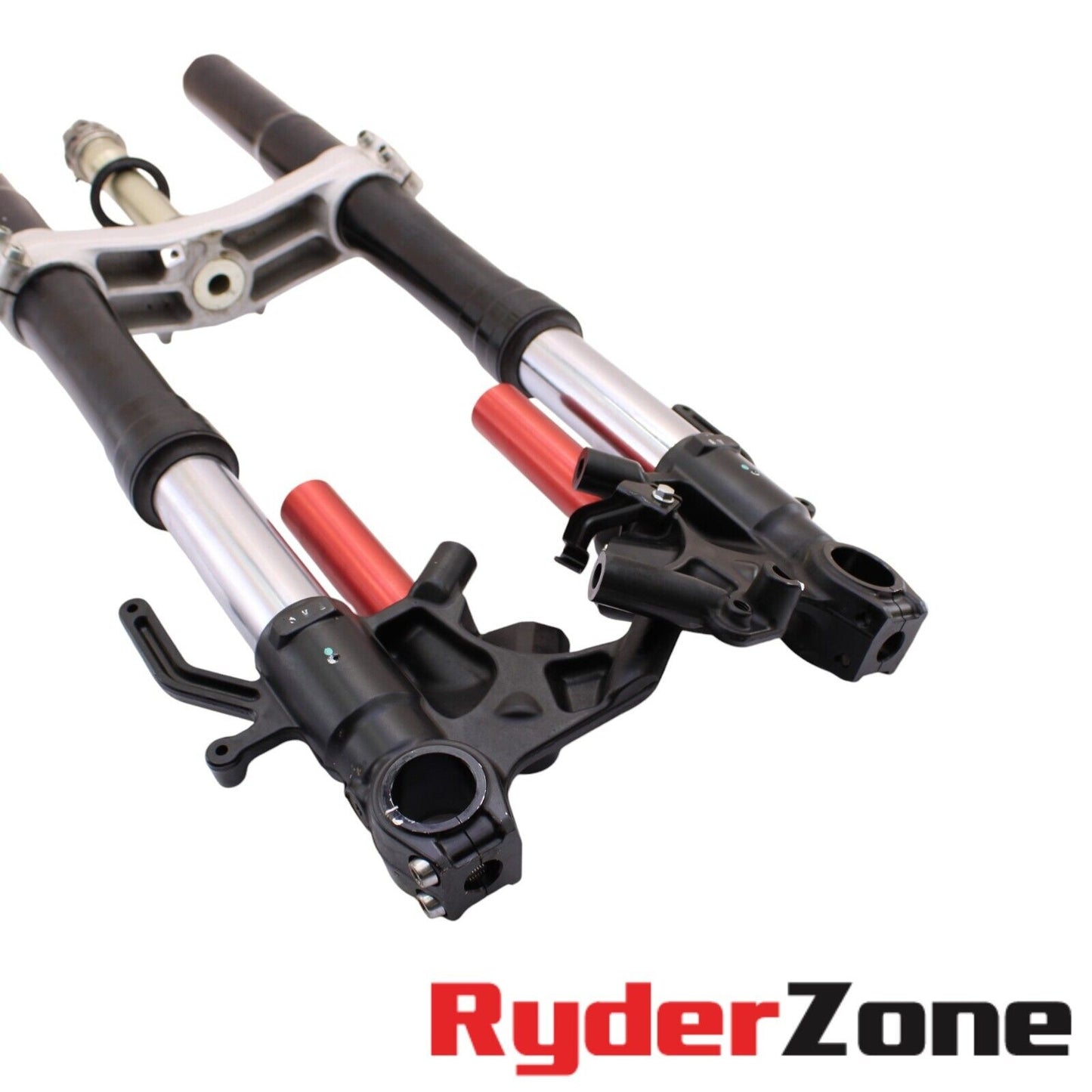 2016 - 2019 KAWASAKI NINJA ZX10R FORKS FRONT SUSPENSION TRIPLE TREE COMPLETE