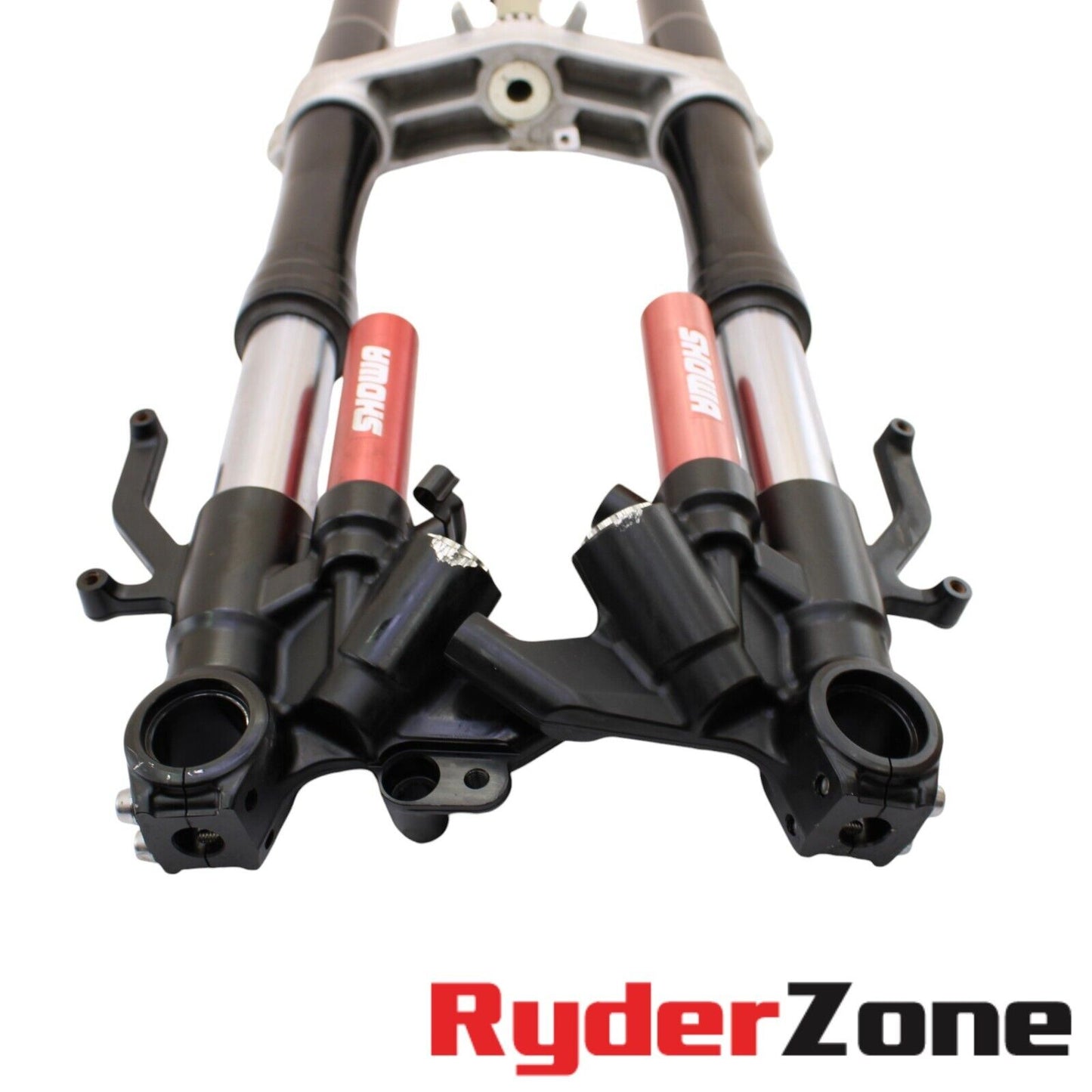 2016 - 2019 KAWASAKI NINJA ZX10R FORKS FRONT SUSPENSION TRIPLE TREE COMPLETE