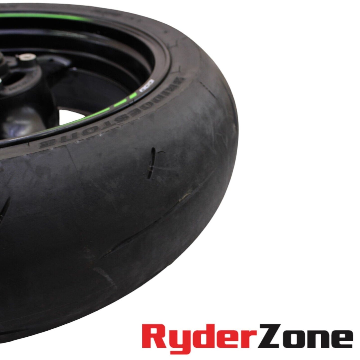 2016 - 2024 KAWASAKI NINJA ZX10R REAR WHEEL BACK STRAIGHT RIM BRIDGESTONE TIRE