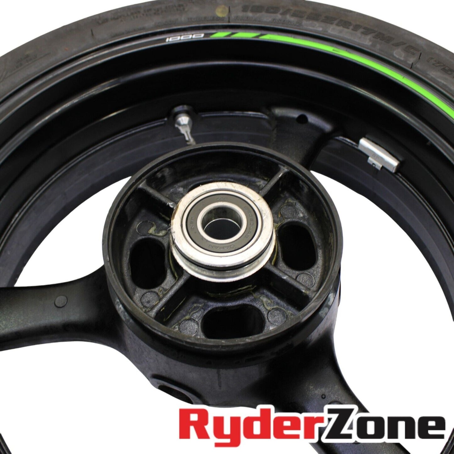 2016 - 2024 KAWASAKI NINJA ZX10R REAR WHEEL BACK STRAIGHT RIM BRIDGESTONE TIRE