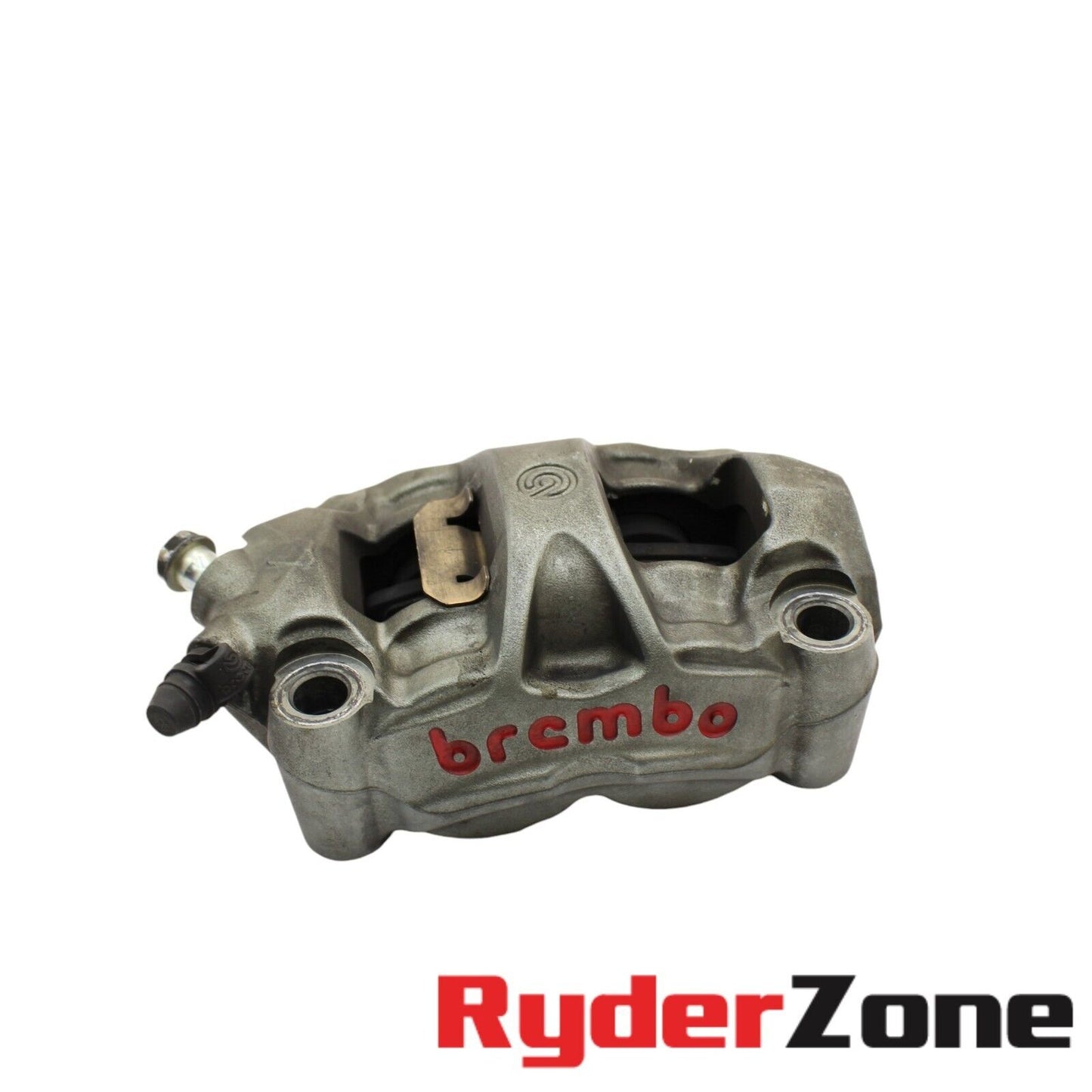 16-20 APRILIA RSV4 RR RF TUONO FRONT BREMBO BRAKE BRAKING CALIPERS SILVER