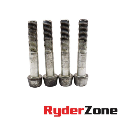 2011 - 2014 DUCATI DIAVEL FRONT CALIPER BOLTS SILVER STOCK SET OF 4