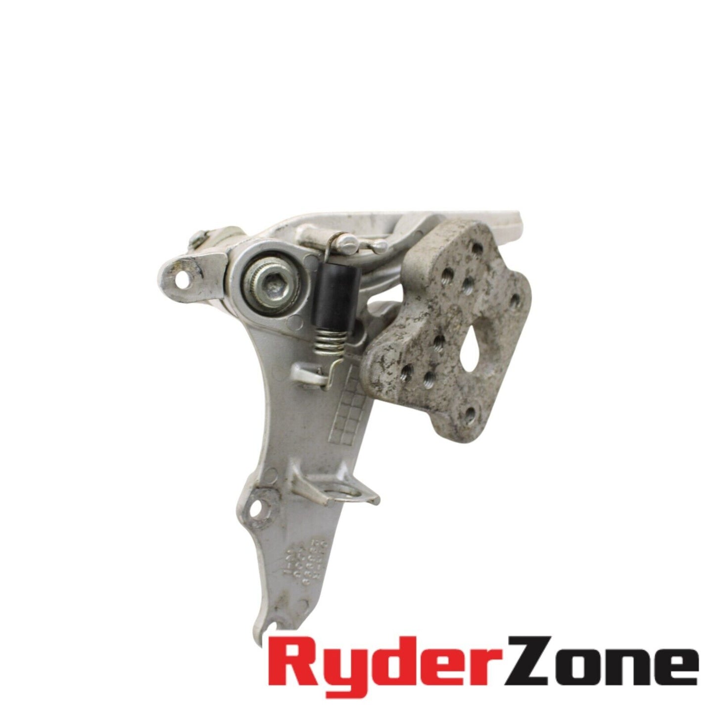 2006 2007 SUZUKI GSXR600 GSXR750 RIGHT REARSET DRIVER FOOT PEG SILVER STOCK