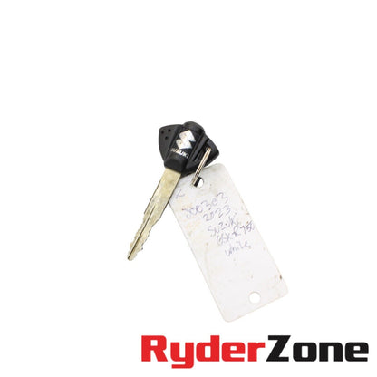 2006 2007 SUZUKI GSXR600 GSXR750 LOCK SET IGNITION KEY GAS CAP TRIPLE TREE CLAMP