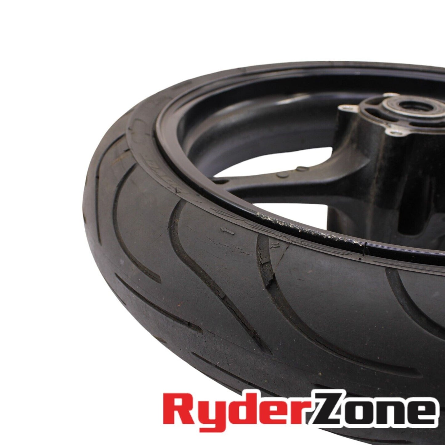 2006 2007 SUZUKI GSXR600 GSXR750 FRONT WHEEL RIM BLACK STOCK STRAIGHT