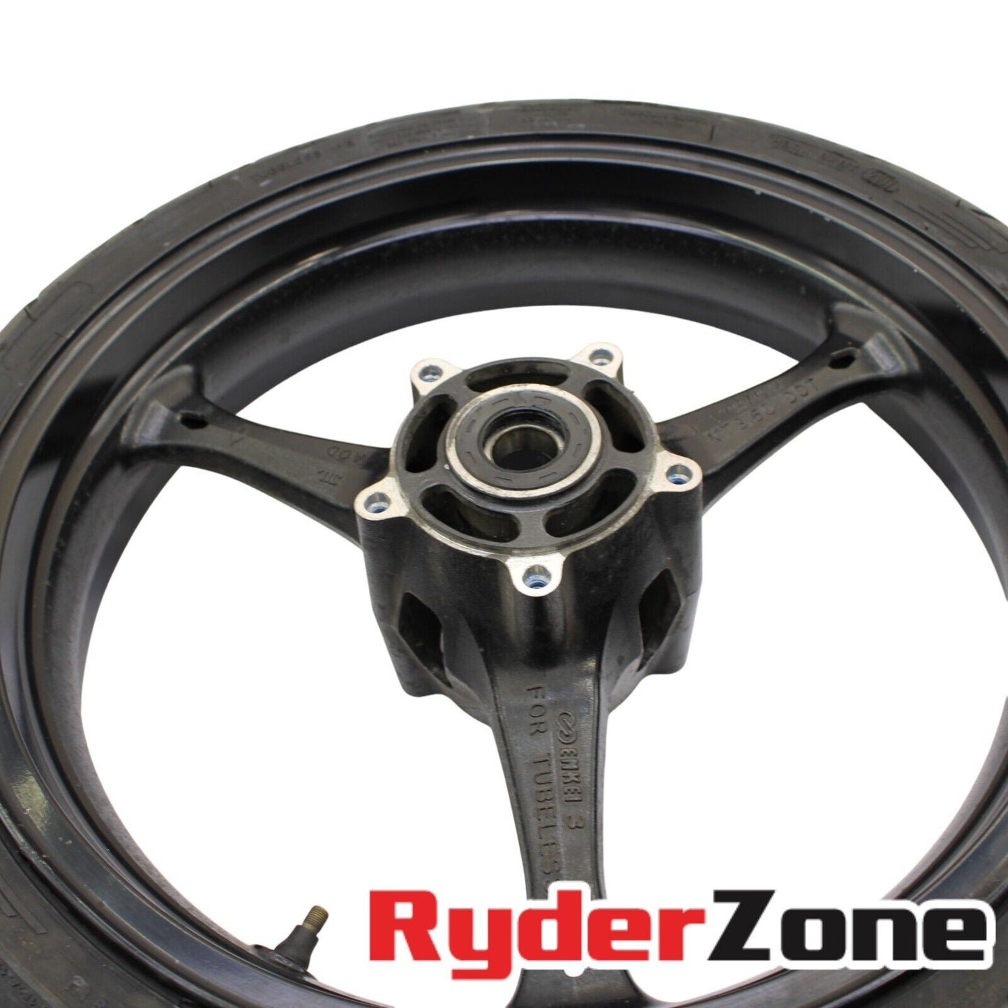 2006 2007 SUZUKI GSXR600 GSXR750 FRONT WHEEL RIM BLACK STOCK STRAIGHT