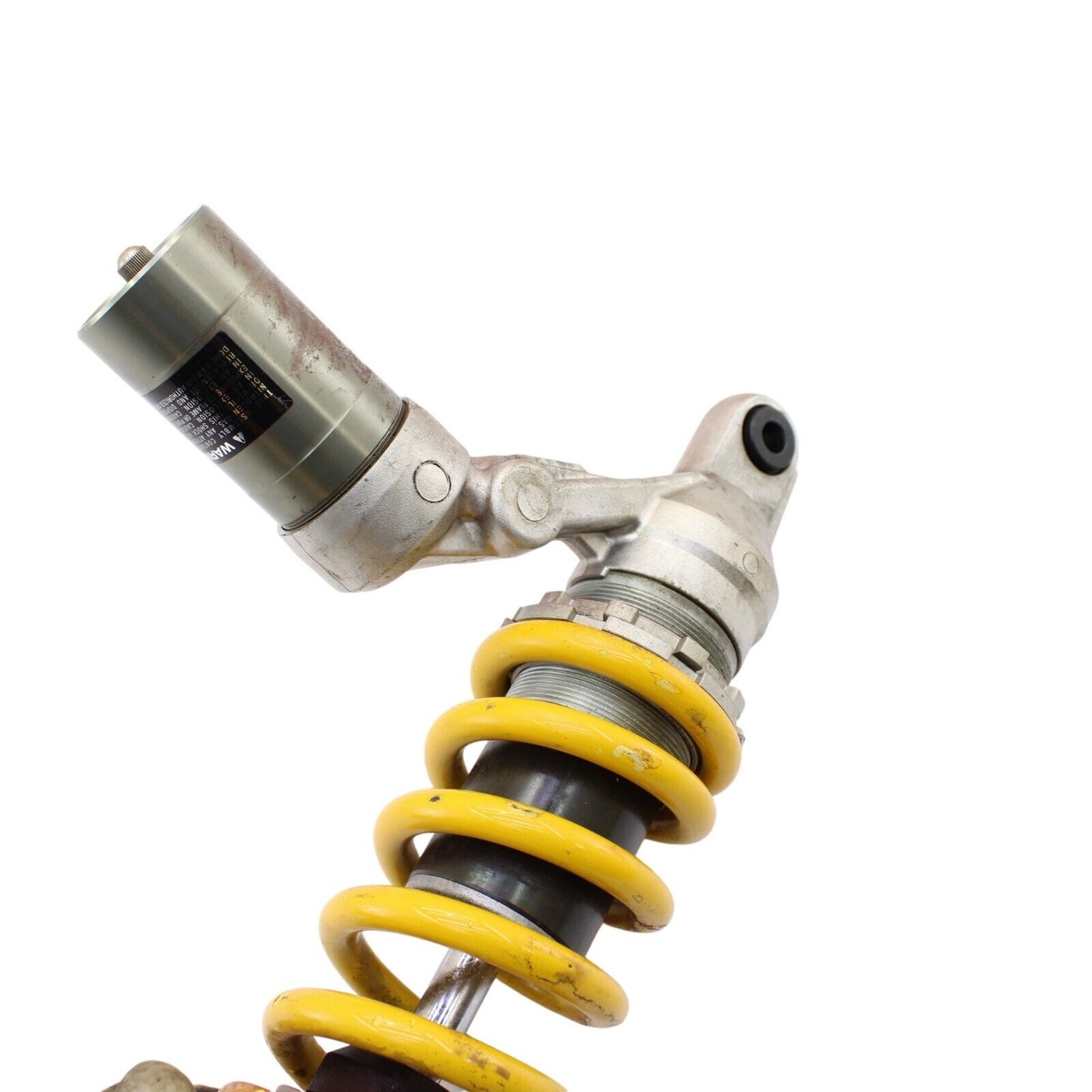 2008 - 2013 DUCATI 848 SHOCK REAR ABSORBER BACK SUSPENSION YELLOW SPRING OEM