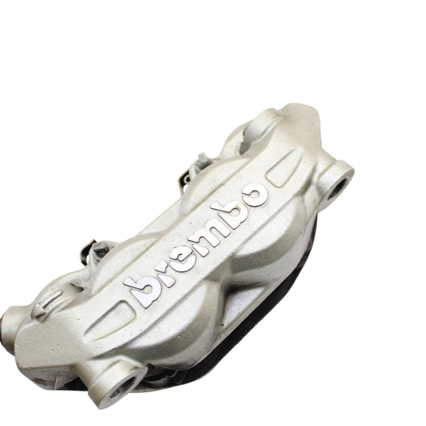 2008 - 2013 DUCATI 848 FRONT BRAKE CALIPER SET PAIR BREMBO RIGHT LEFT SILVER