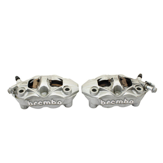 2011 - 2024 SUZUKI GSXR600 GSXR750 BREMBO FRONT BRAKE CALIPERS SILVER LEFT RIGHT