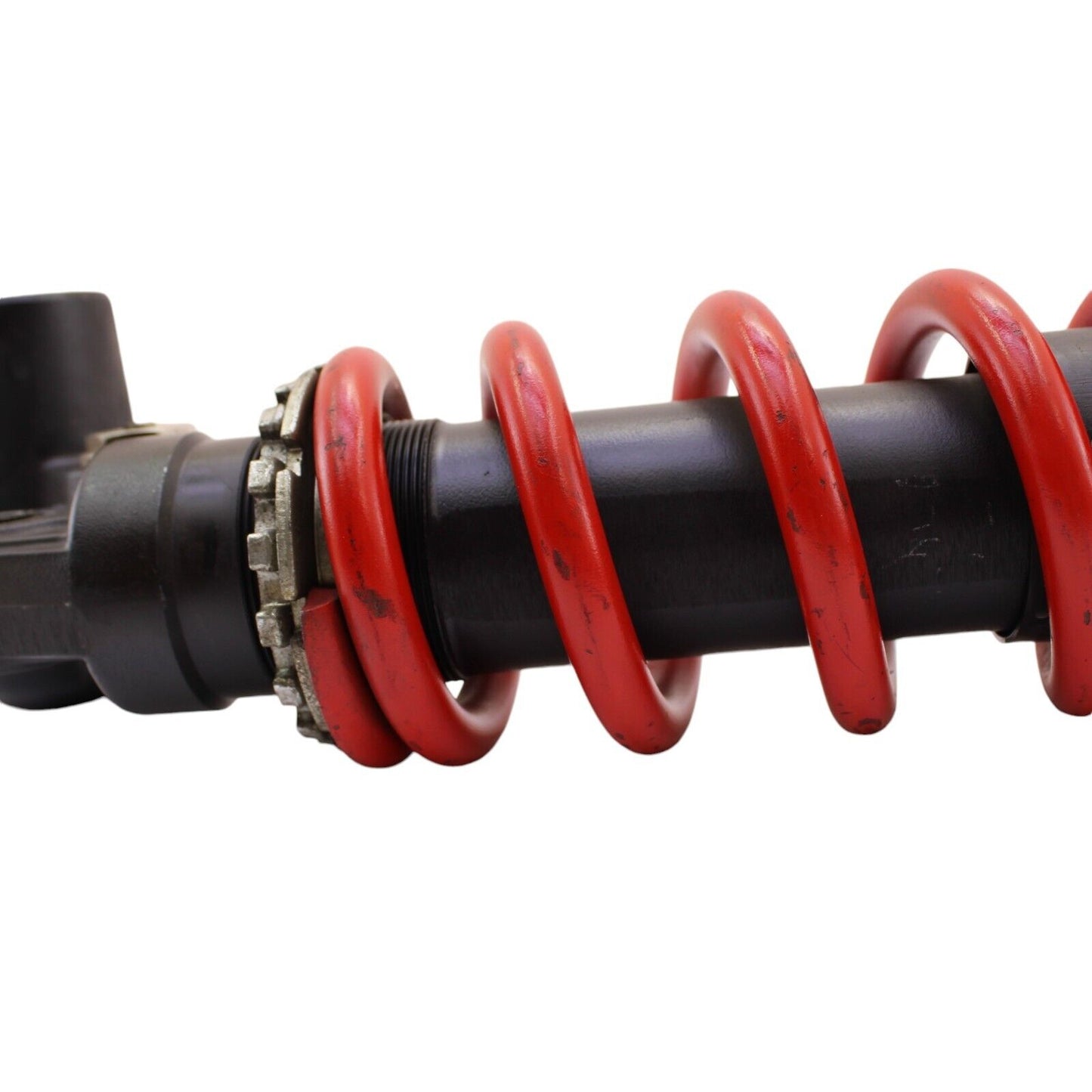 2013 - 2018 KAWASAKI NINJA ZX6R REAR SHOCK BACK ABSORBER RED SPRING STRAIGHT