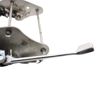 2005 - 2010 SUZUKI BOULEVARD REARSET CHROME RIGHT LEFT BRAKE FOOT PEDAL SILVER