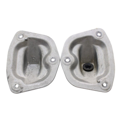 2006 - 2011 KAWASAKI NINJA ZX14 Air Cleaner Cap Caps LEFT RIGHT SILVER