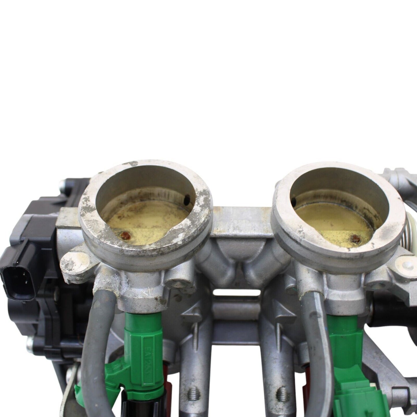 2013 - 2018 KAWASAKI NINJA ZX6R THROTTLE BODY BODIES INJECTOR SYSTEM STOCK