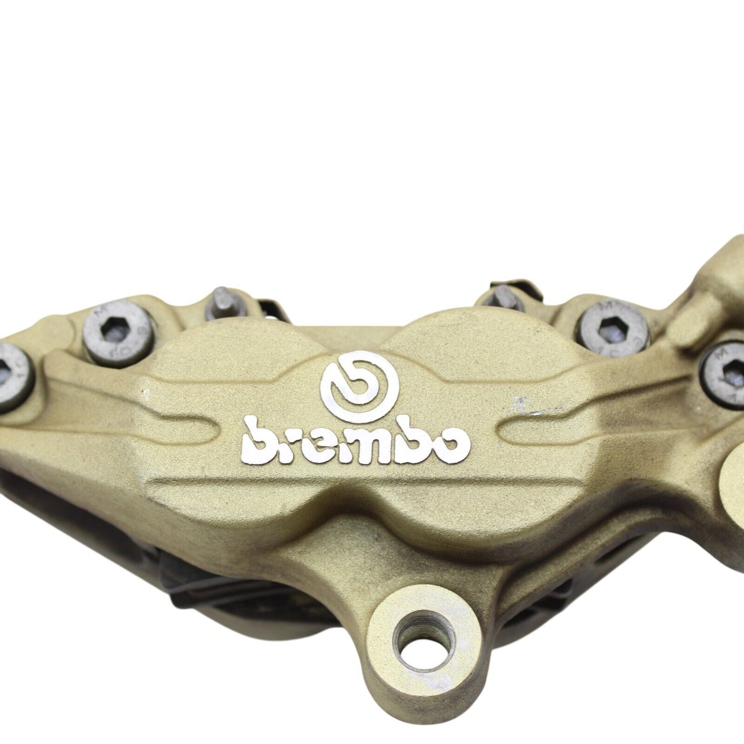 2001 2002 DUCATI MONSTER 750 FRONT BRAKE CALIPER SET BREMBO RIGHT LEFT GOLD