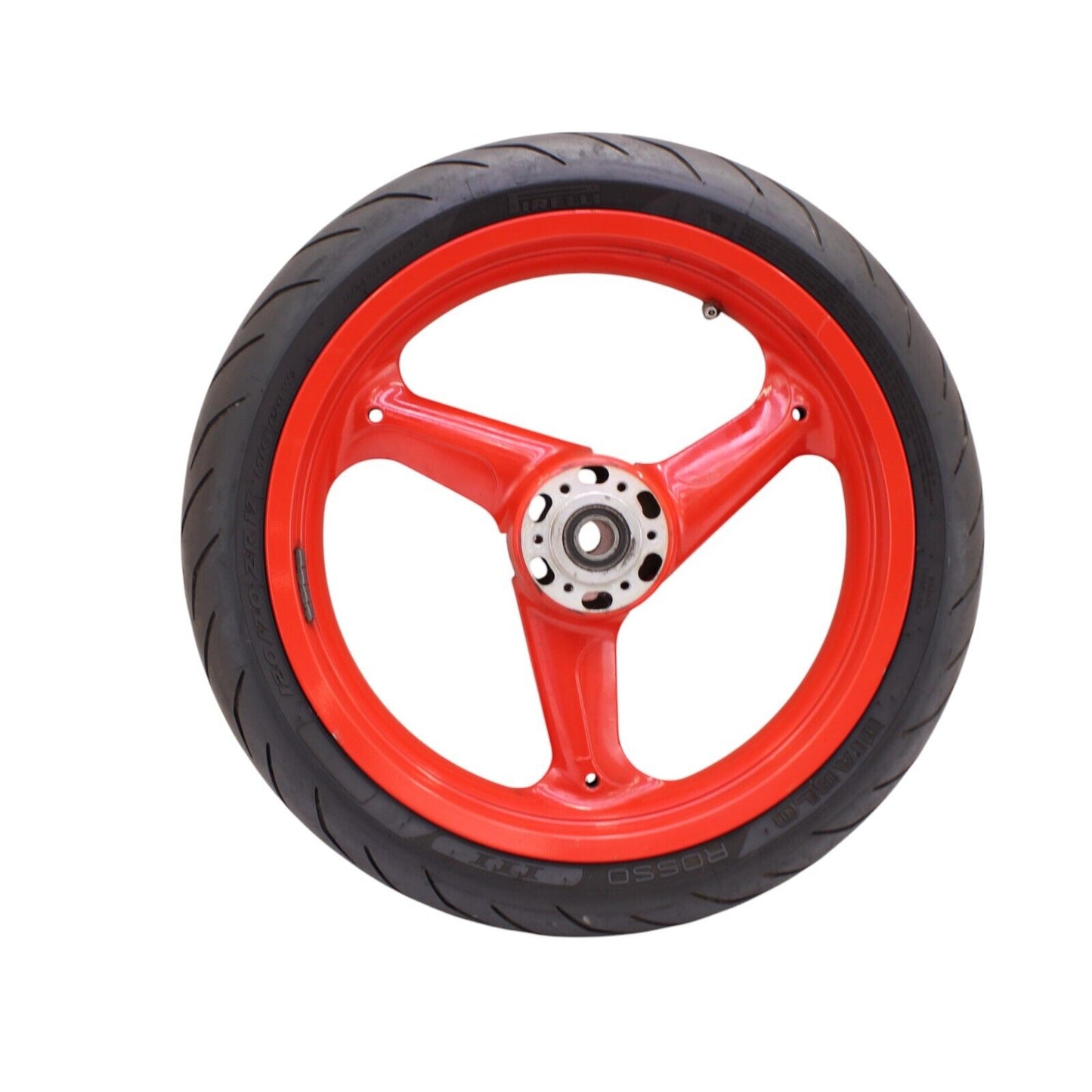 2000 - 2003 Ducati Monster 750 WHEEL SET FRONT REAR RIM STRAIGHT RED STOCK