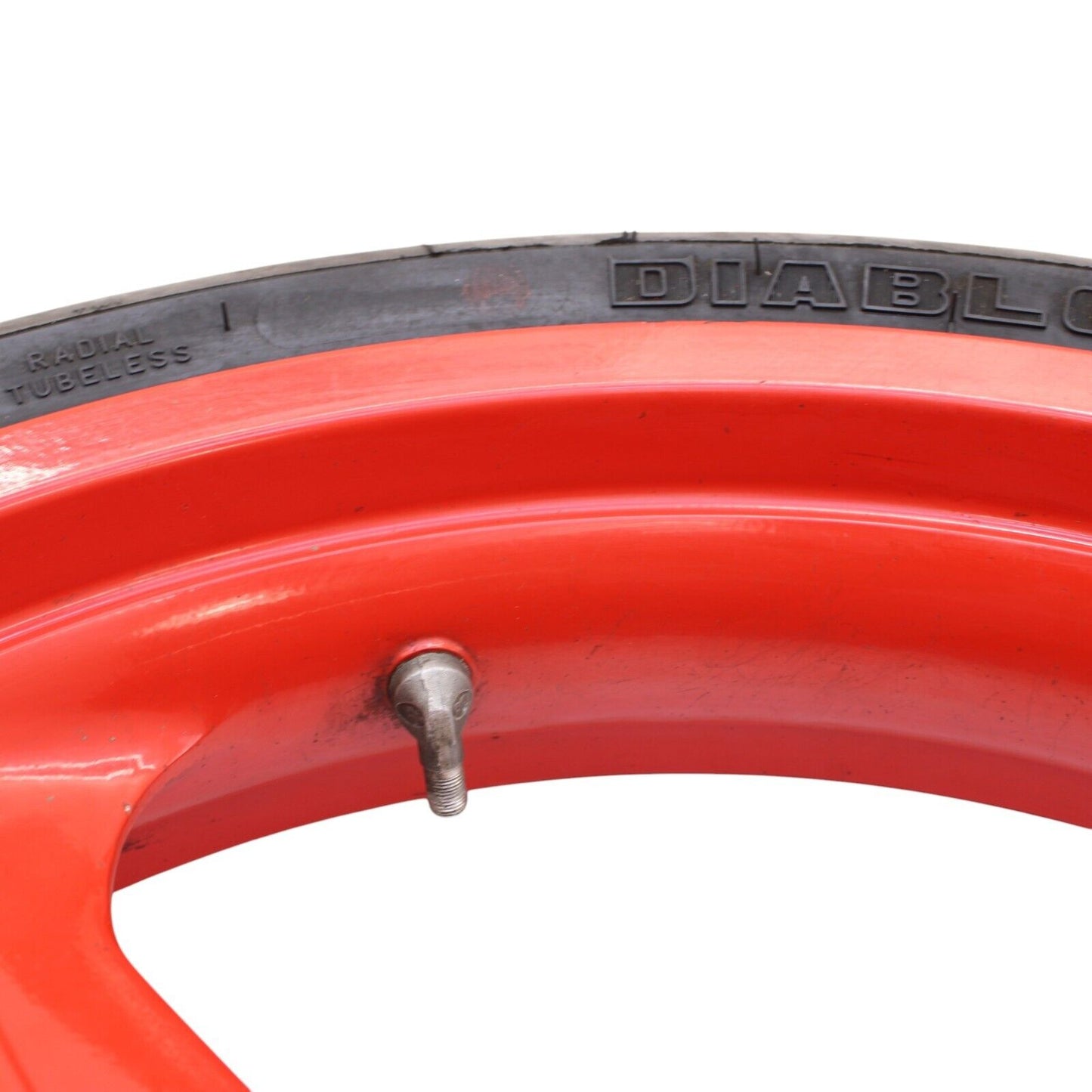 2000 - 2003 Ducati Monster 750 WHEEL SET FRONT REAR RIM STRAIGHT RED STOCK