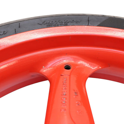2000 - 2003 DUCATI MONSTER 750 WHEEL SET FRONT REAR RIM STRAIGHT RED STOCK