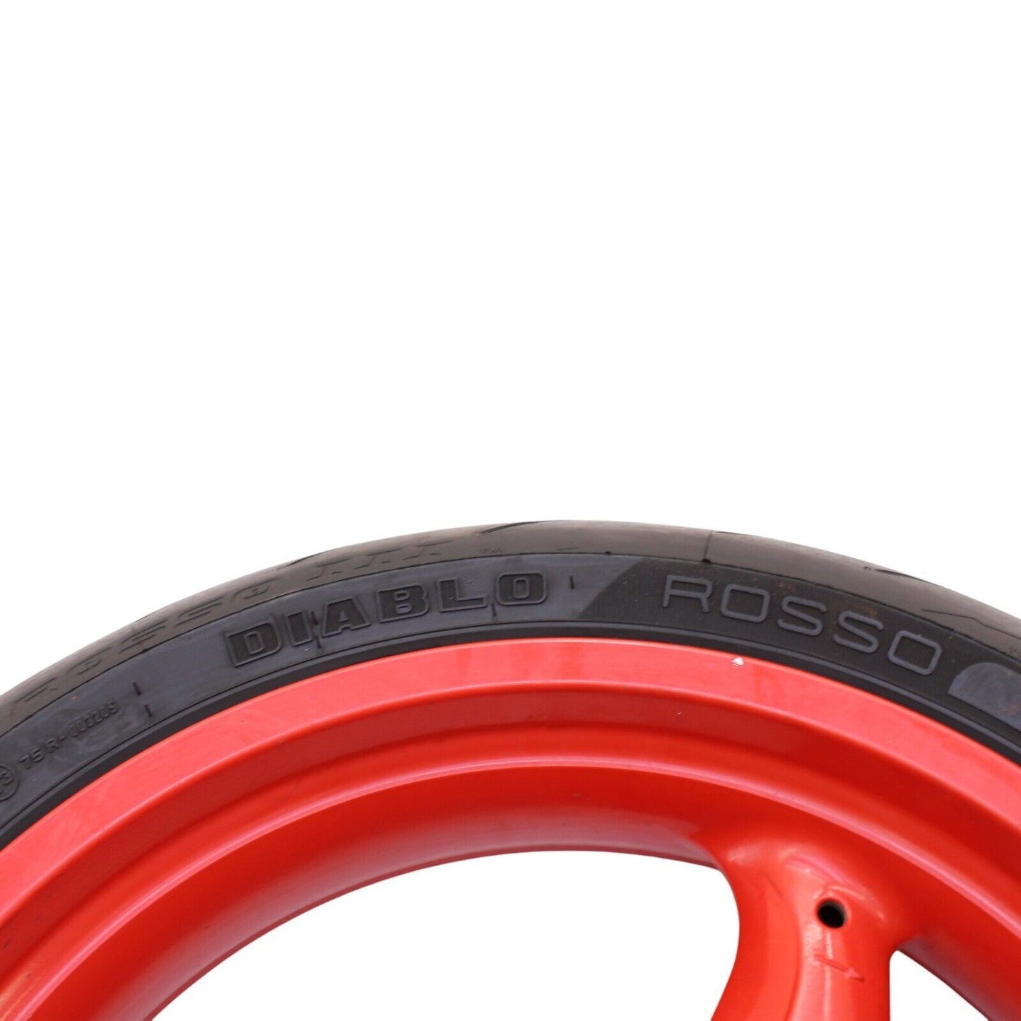 2000 - 2003 Ducati Monster 750 WHEEL SET FRONT REAR RIM STRAIGHT RED STOCK