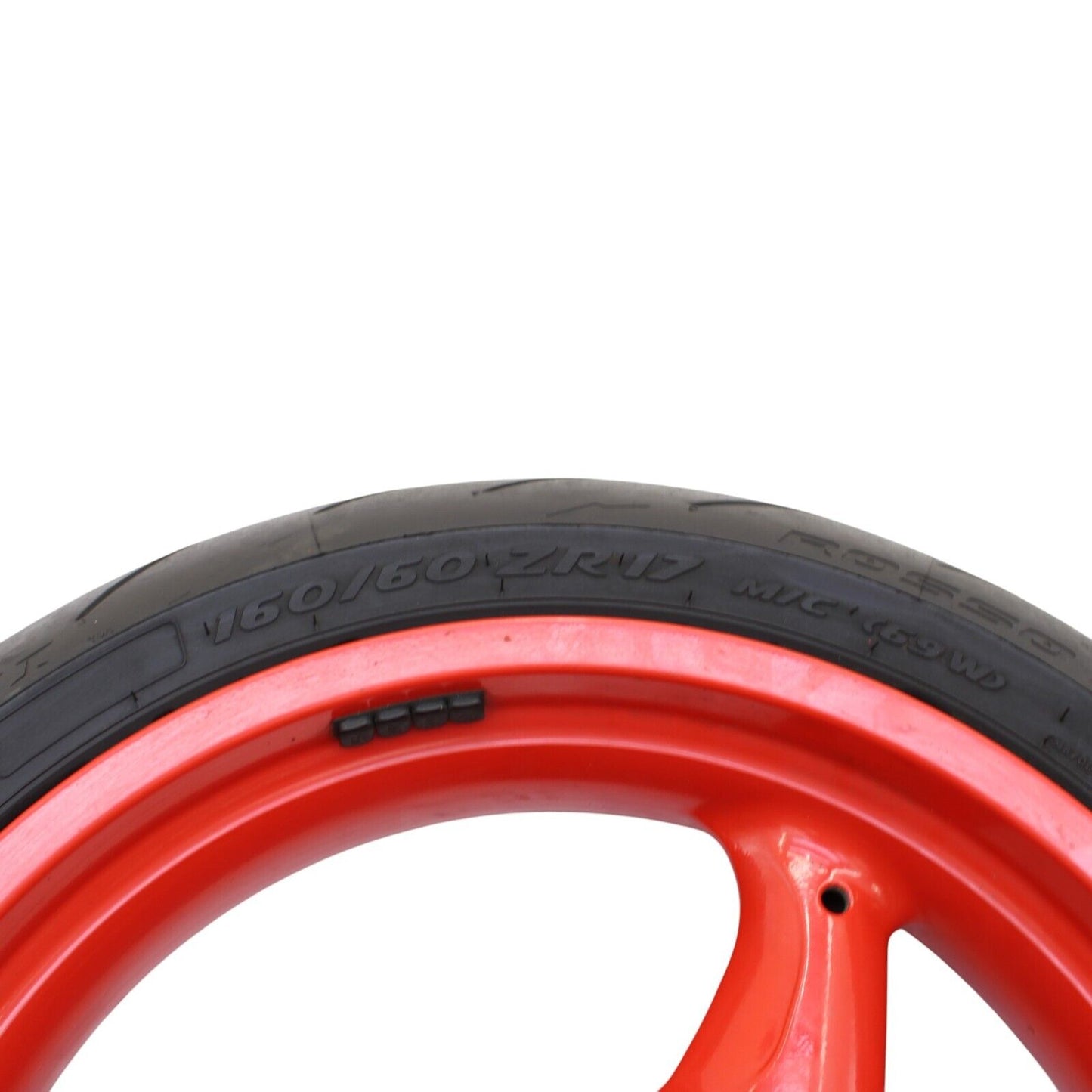 2000 - 2003 Ducati Monster 750 WHEEL SET FRONT REAR RIM STRAIGHT RED STOCK