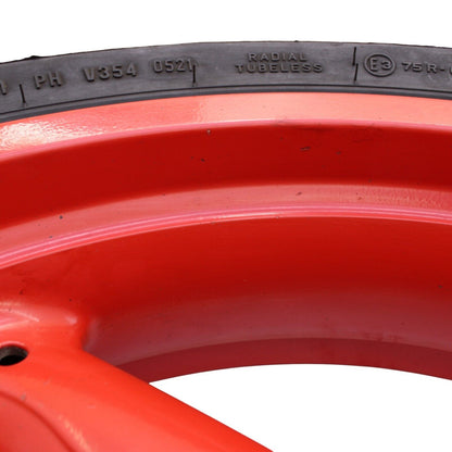 2000 - 2003 DUCATI MONSTER 750 WHEEL SET FRONT REAR RIM STRAIGHT RED STOCK