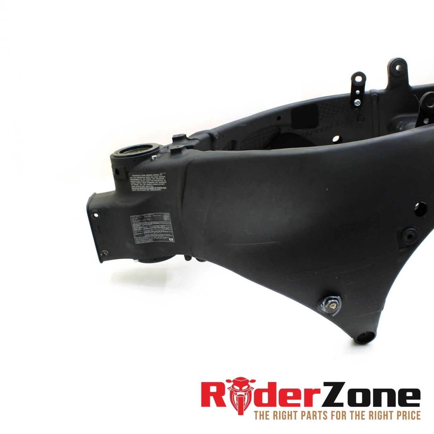 2016 - 2020 KAWASAKI NINJA ZX10R FRAME CHASSIS STRAIGHT STOCK BLACK *DENT*