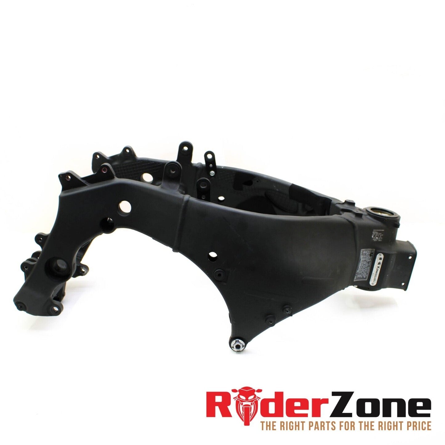 2016 - 2020 KAWASAKI NINJA ZX10R FRAME CHASSIS STRAIGHT STOCK BLACK *DENT*