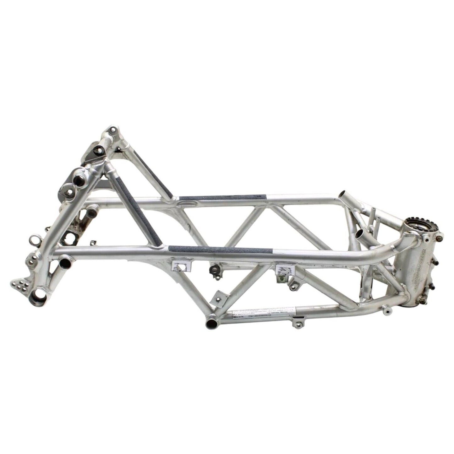 2003 - 2006 DUCATI 999 999S FRAME MAIN CHASSIS SILVER STOCK STRAIGHT