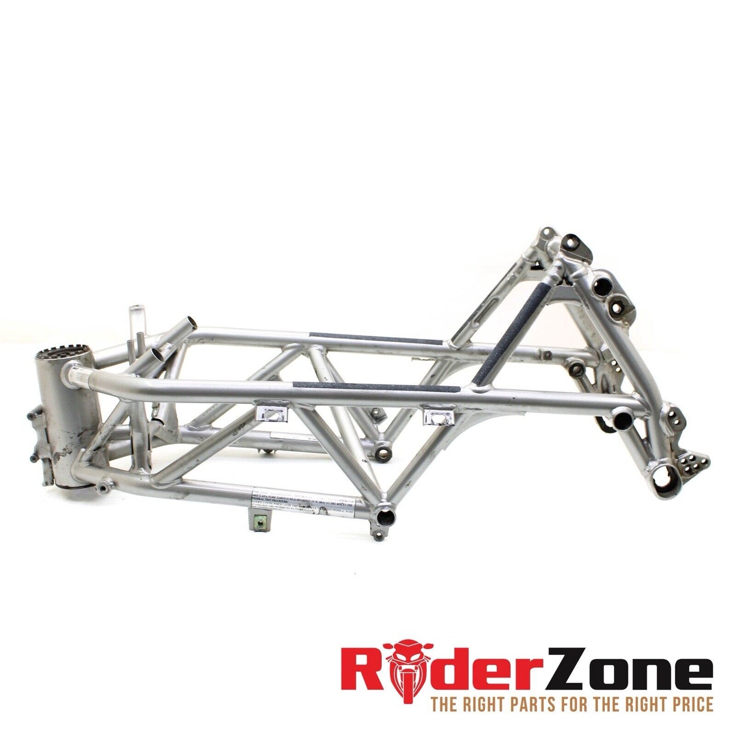 2003 - 2006 DUCATI 999 999S FRAME MAIN CHASSIS SILVER STOCK STRAIGHT